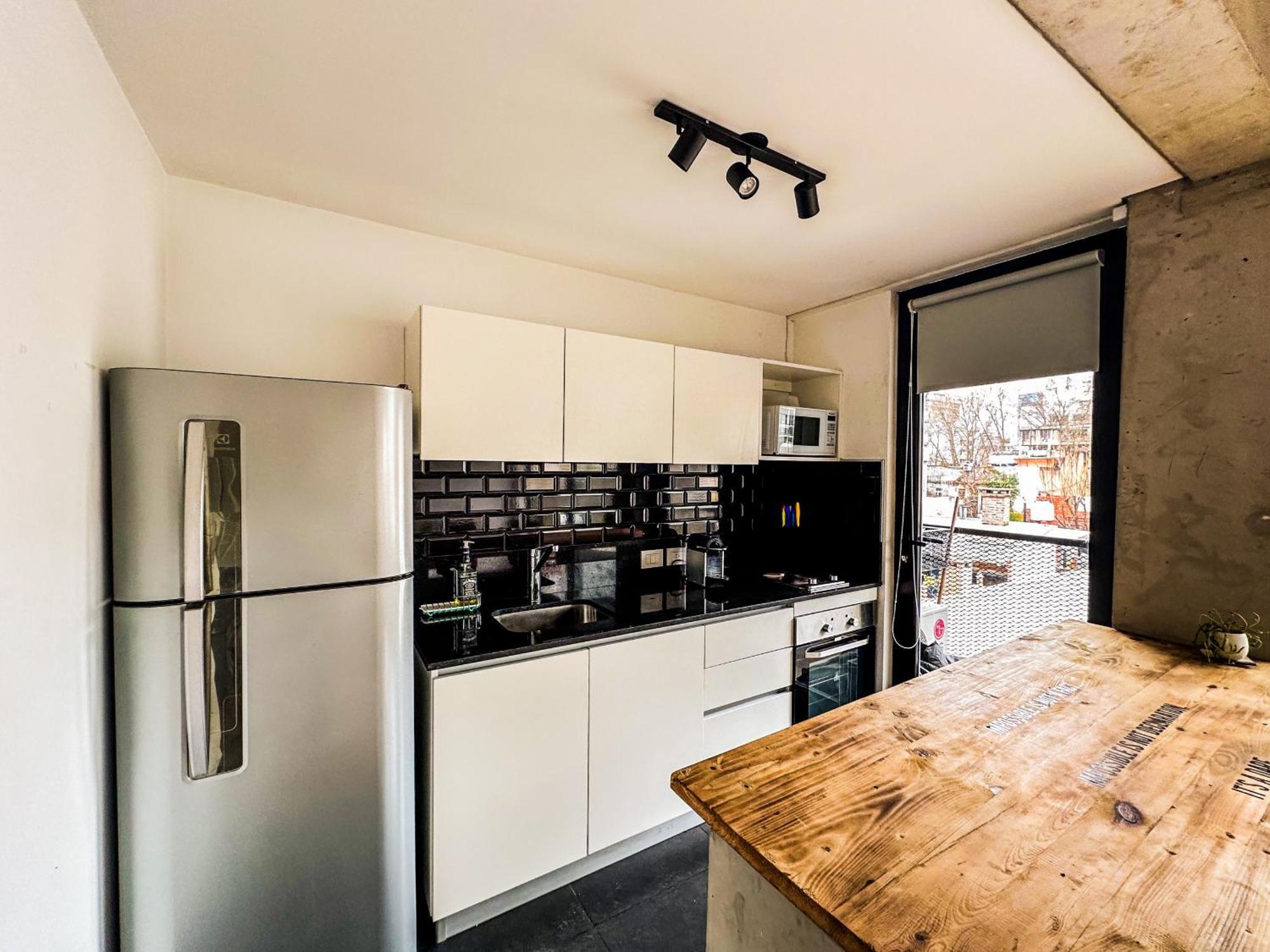 Rentup - Estilo Industrial Con Balcon Y Piscina En El Corazon De Palermo * Buenos Aires