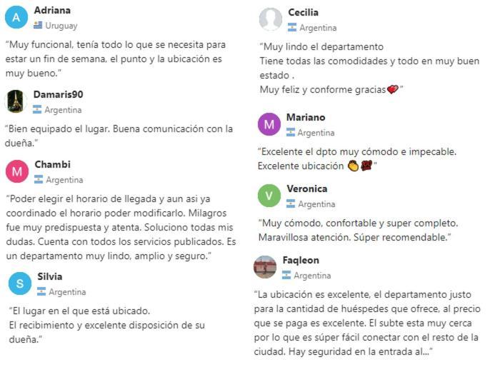 Apartment Dpto En El Centro De 3 Ambientes 2 Banos Para 4-6 Personas