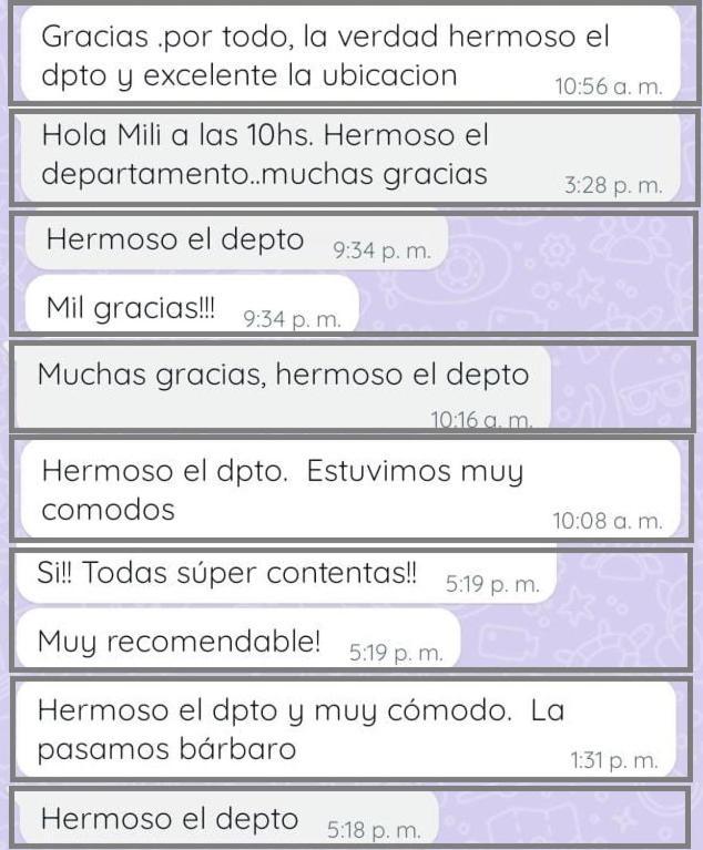 Dpto En El Centro De 3 Ambientes 2 Banos Para 4-6 Personas