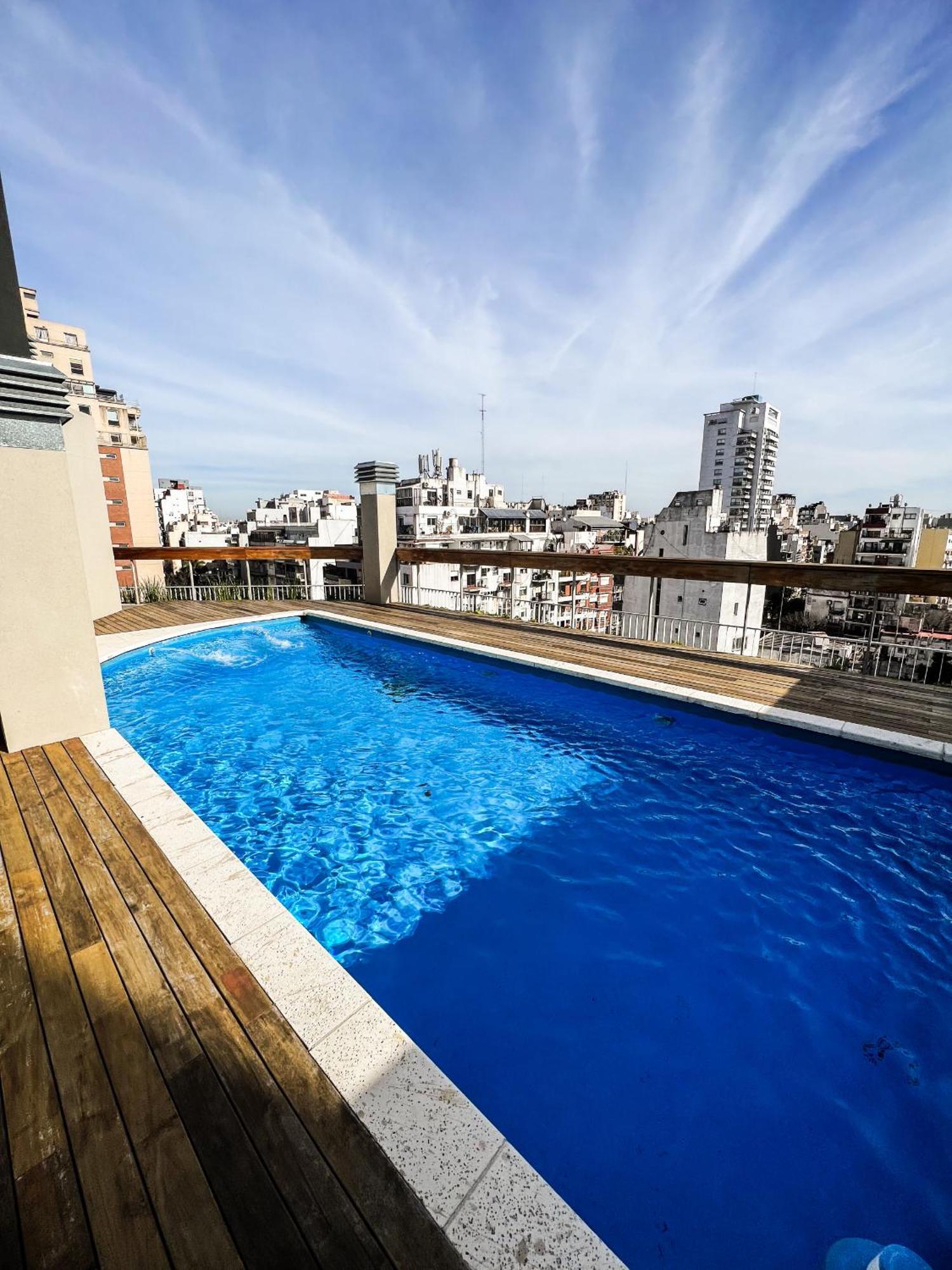 Rentup - Monoambiente En Palermo Con Balcon Y Piscina En La Terraza