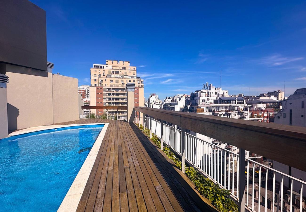 Rentup - Monoambiente En Palermo Con Balcon Y Piscina En La Terraza Apartment