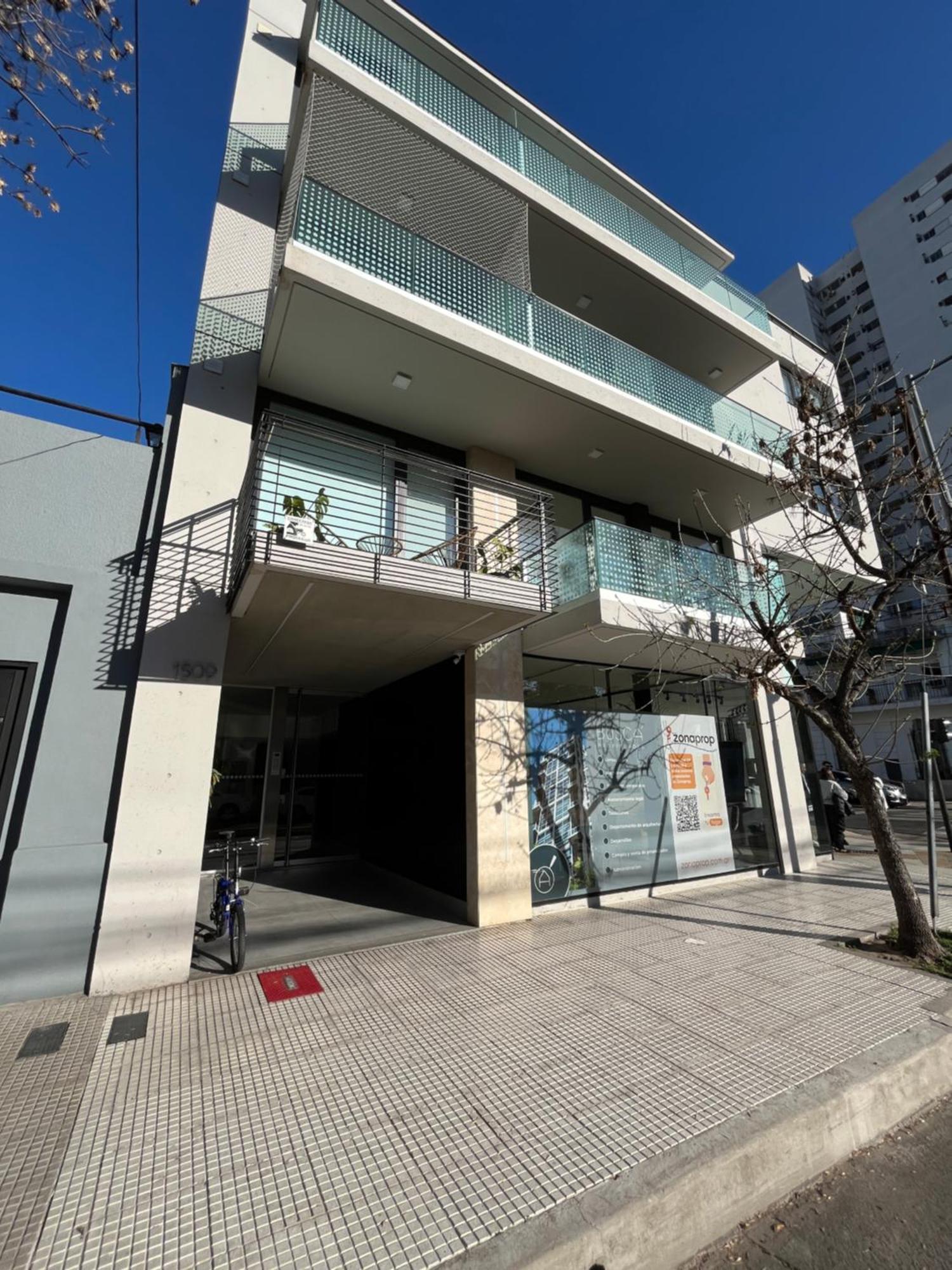 Apartamento Moderno Estudio Con Terraza Y Parrilla En Palermo