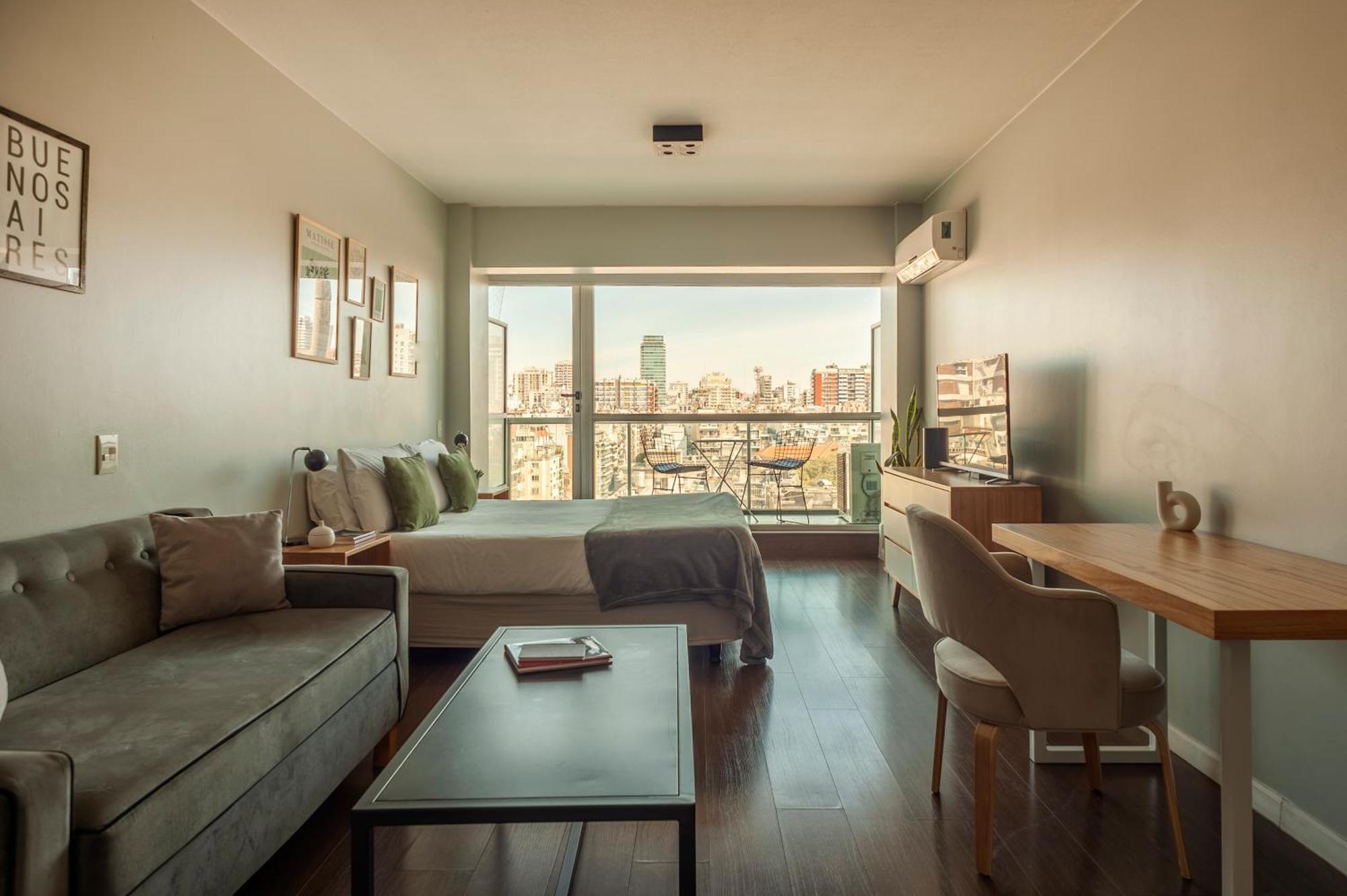 Apartment High End Cozy At Recoleta -amazing View- 12h Buenos Aires