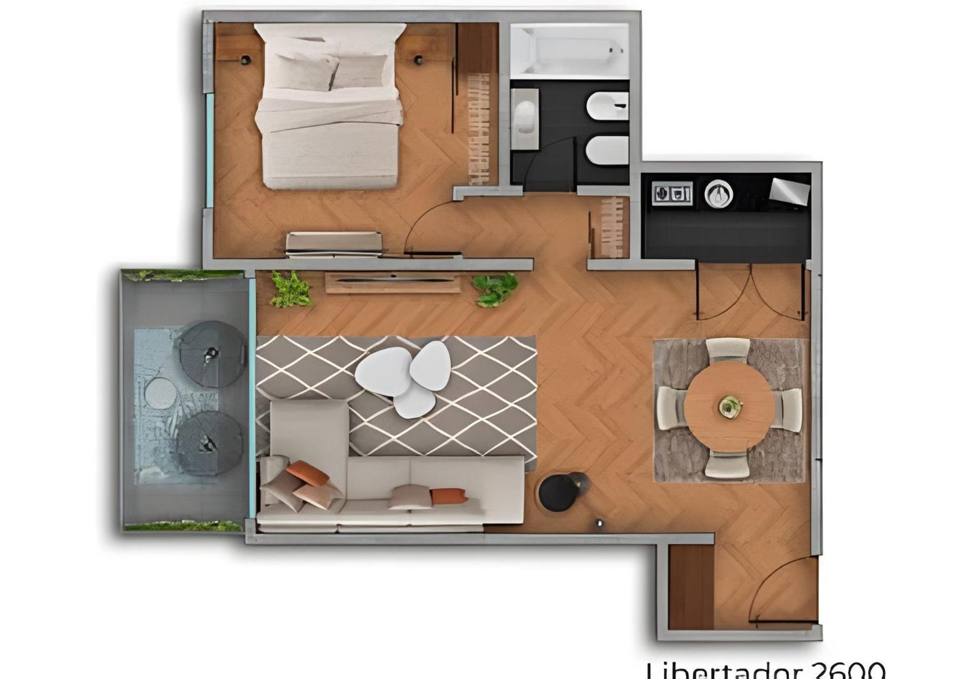 Apartamento Ubicacion Excepcional, Piscina 300mb Wi-fi Palermo Ciudad Autónoma de Buenos Aires