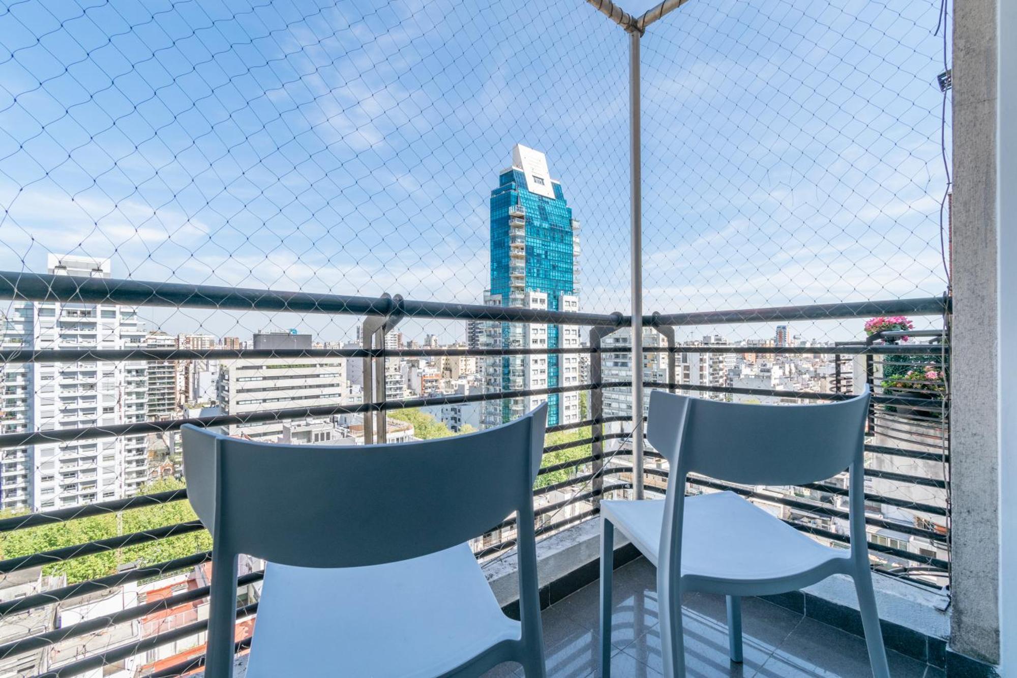 Apartamento Piso 15 En Belgrano! Amplio 2 Con Vista Ciudad Autónoma de Buenos Aires