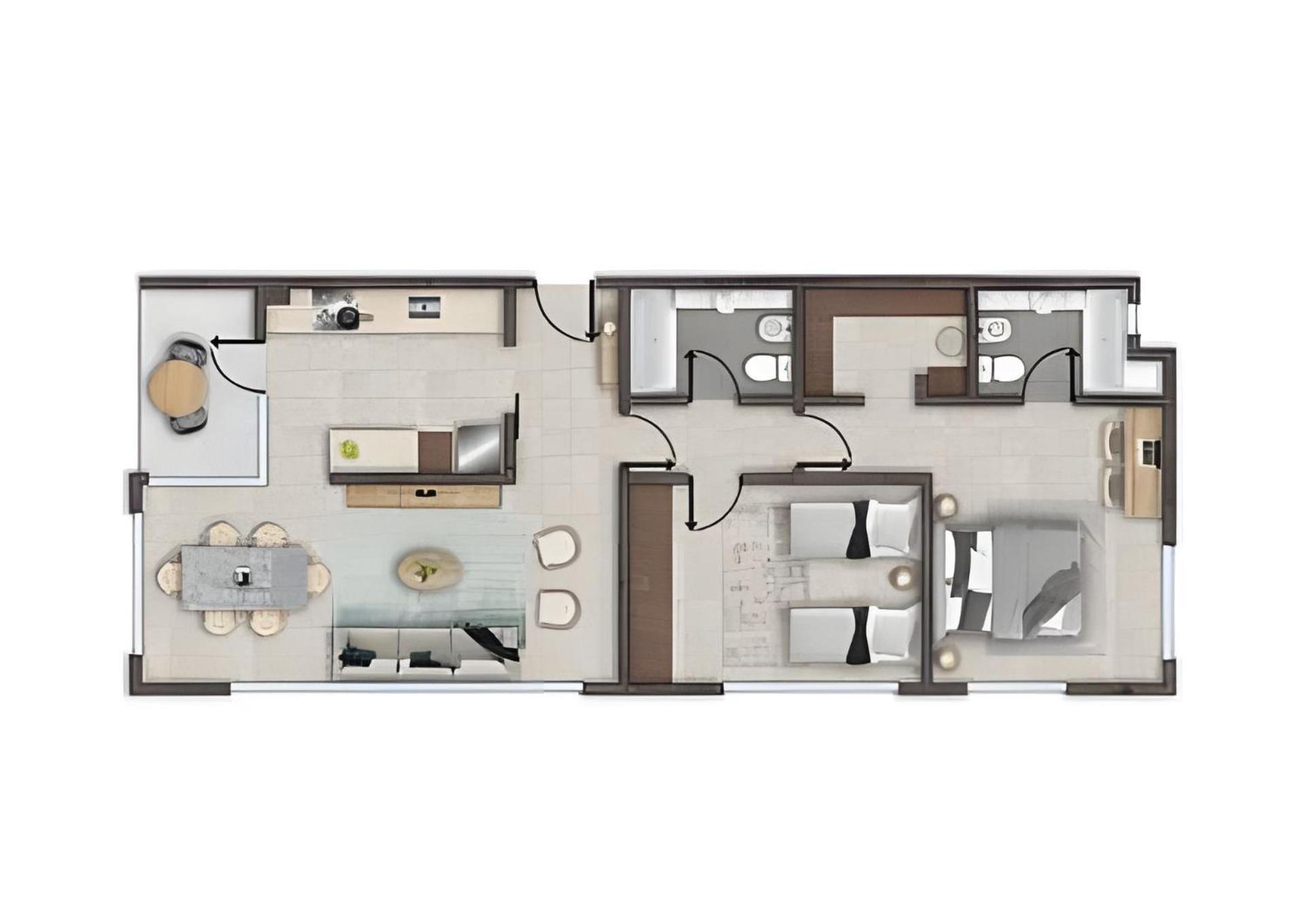 Torre 5* Con Piscina, Gimnasio Y Sauna En Palermo Soho Ciudad Autónoma de Buenos Aires