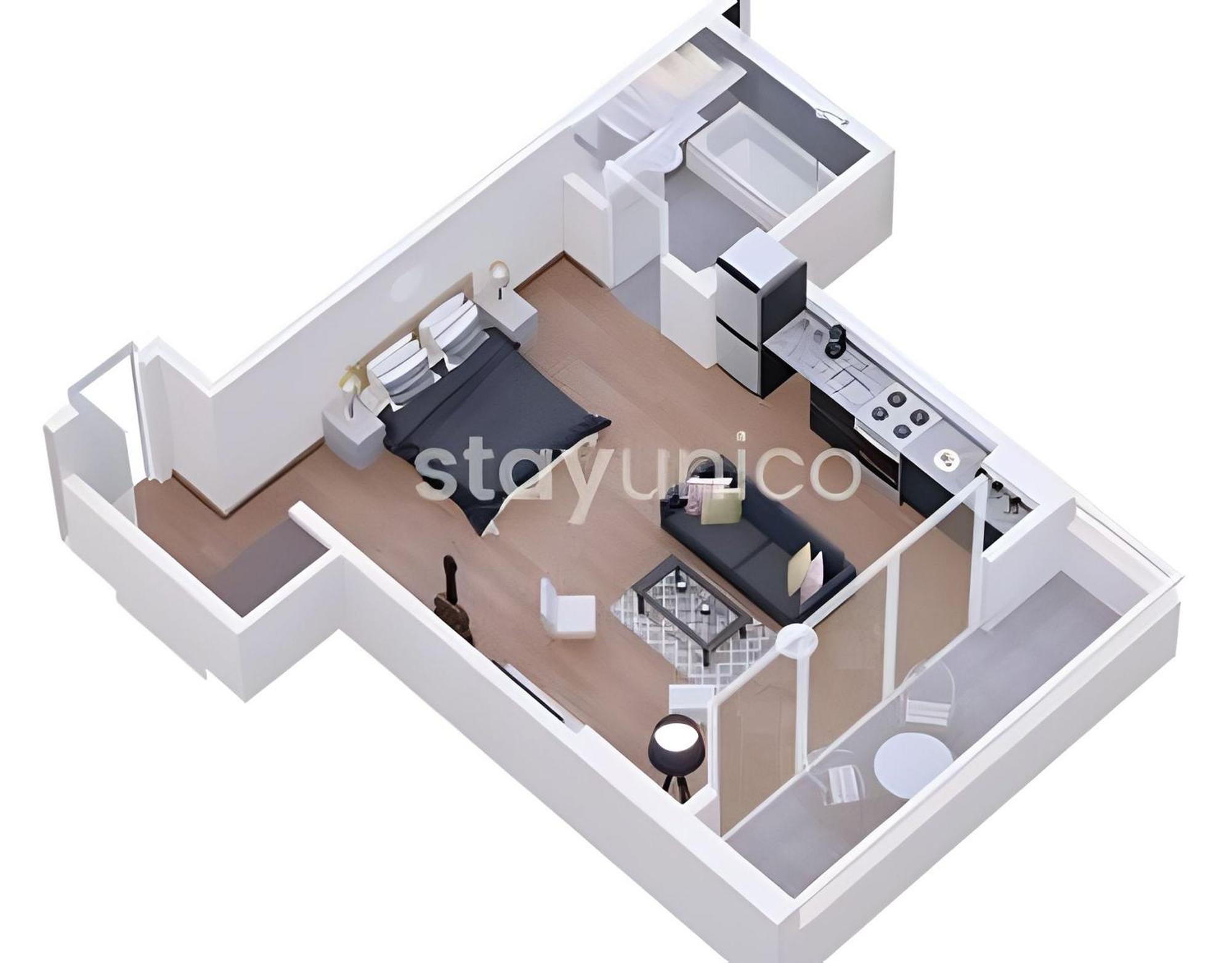 Torre 5* Con Piscina, Gimnasio Y Sauna En Palermo Soho Apartamento *