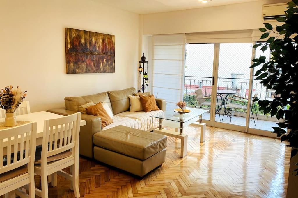 Luminoso Dpto 4 En Palermo Balcon Lavarropas Hydro 200mts Av Santa Fe Apartment
