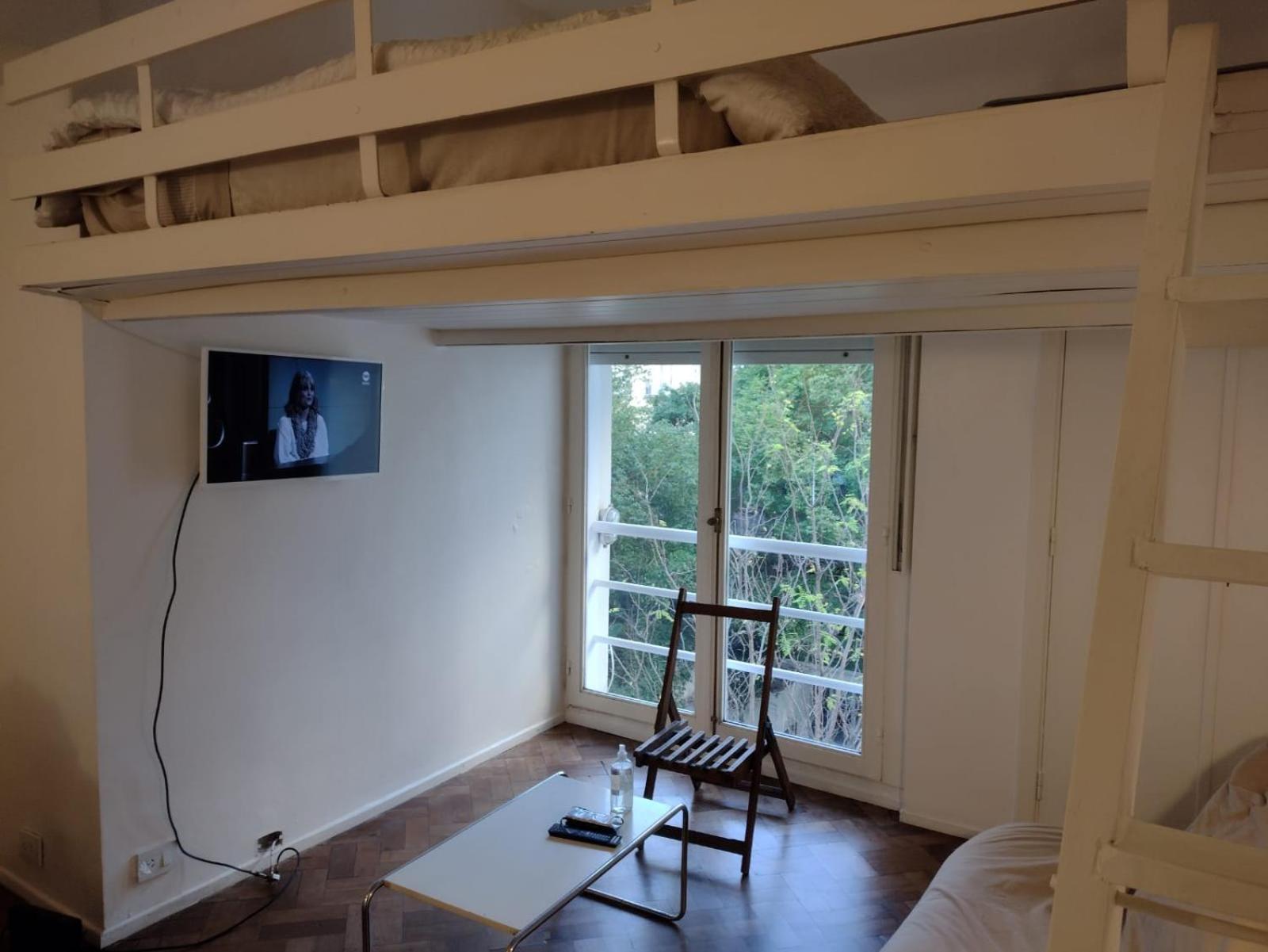 Loft Monoambiente Entrepiso Y Balcon Frances Apartment Buenos Aires