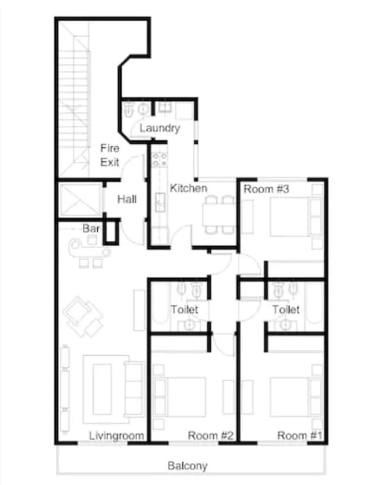 Fliphaus Ravignani 2257 - 3 Bd Palermo Hollywoo Apartamento