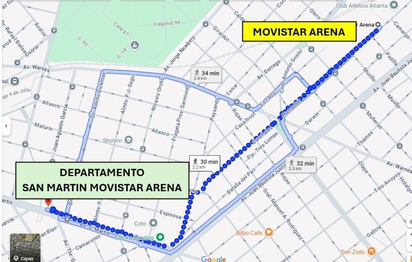 Villa Crespo Movistar Arena Apartment *