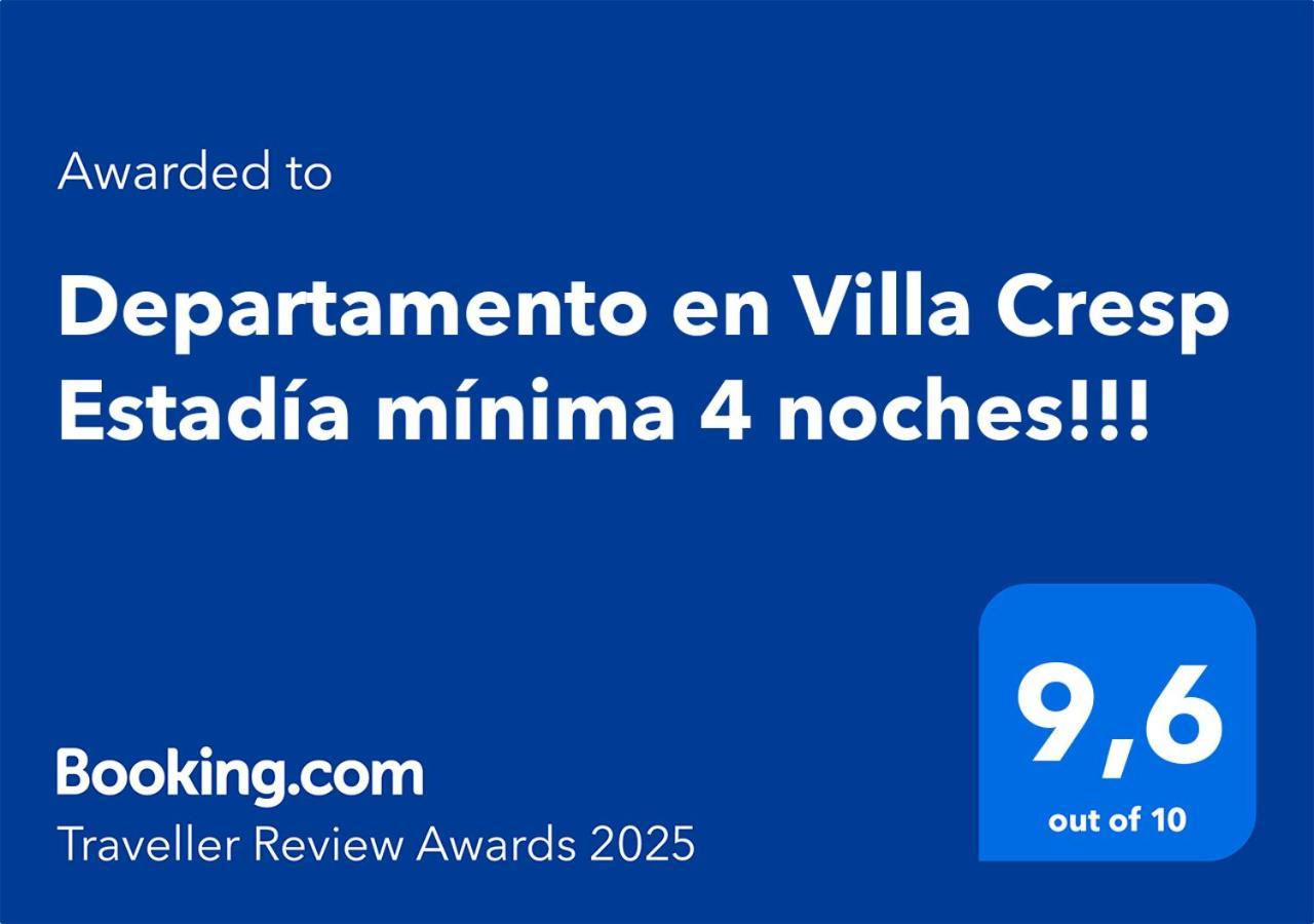 Departamento En Cresp ---estadia Minima 4 Noches!!!--- Apartamento
