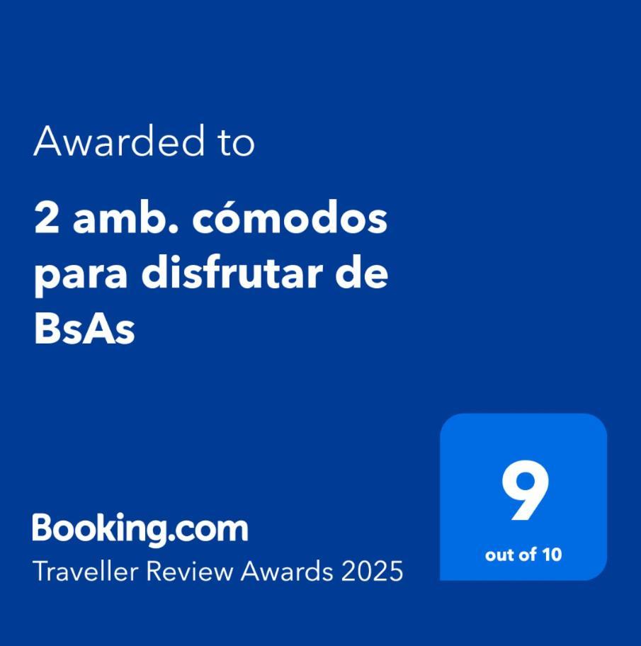 2 Amb. Comodos Disfrutar De Bsas Apartamento Buenos Aires