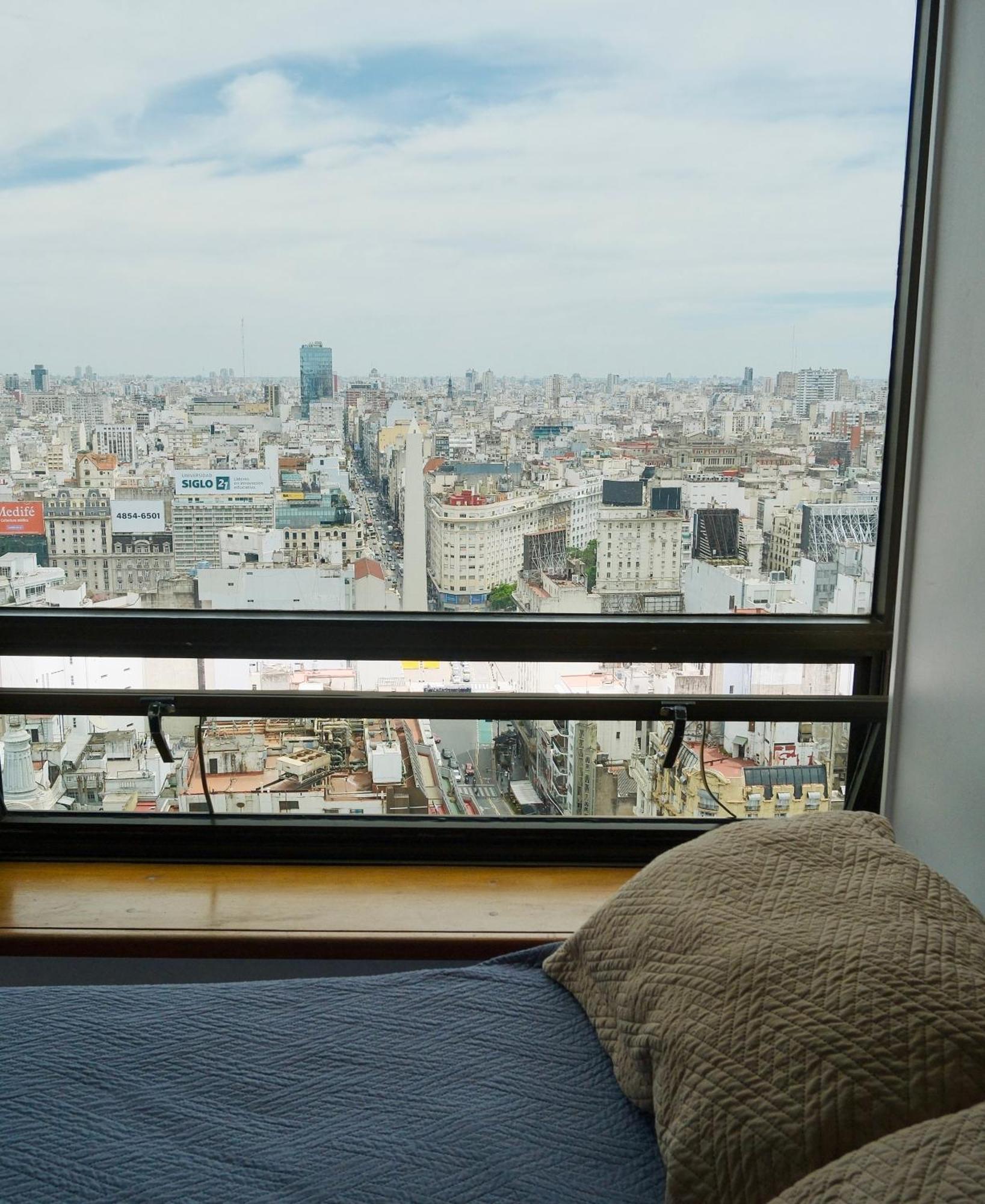 Que Mejor Vista Del Obelisco Piso A La Calle Corrientes Apartamento Buenos Aires