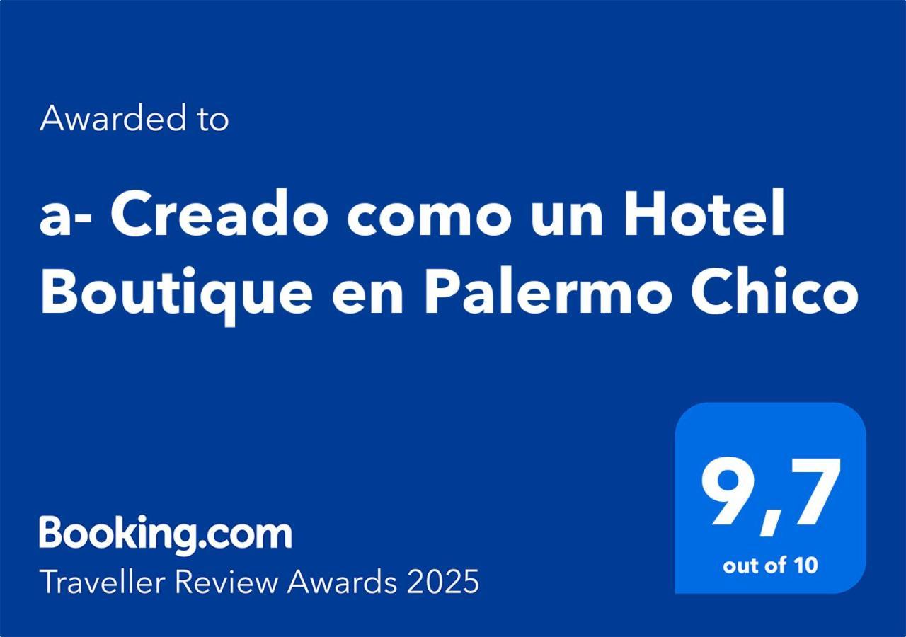 A- Creado Un Boutique En Palermo Chico Apartment