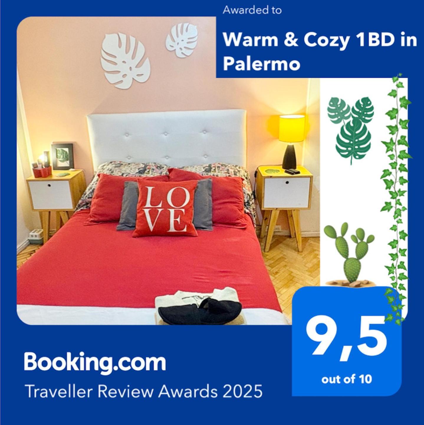 Apartment Warm & Cozy 1bd In Palermo *