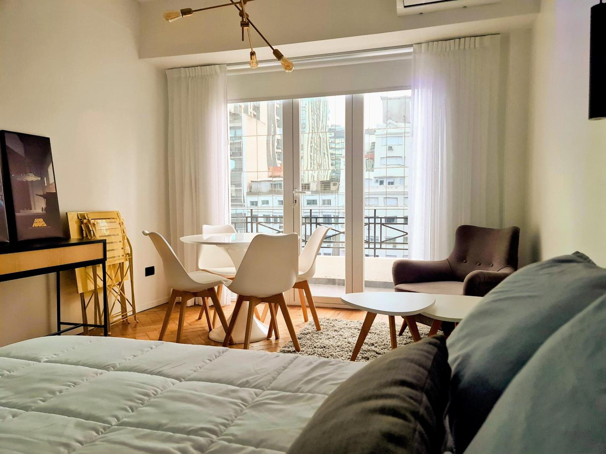 Apartment Alma Obelisco - Departamento Con Balcon - Vista Obelisco - Centro Buenos Aires