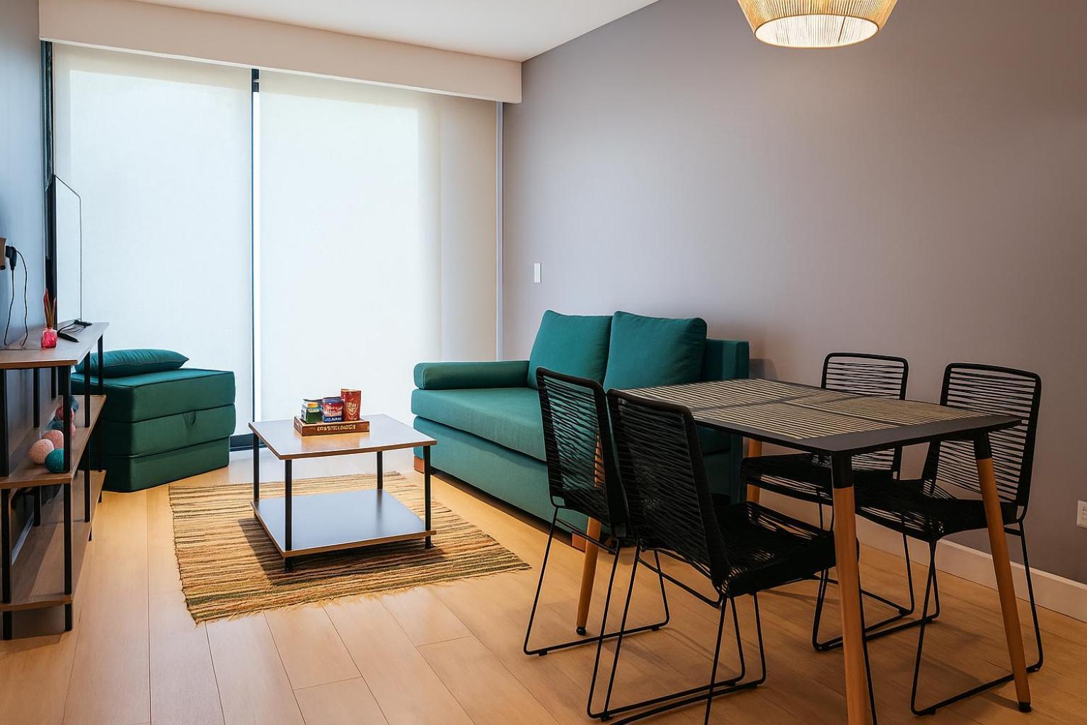 Apartment Fascinante Moderno Con Balcon, Pura Luz Y Serenidad