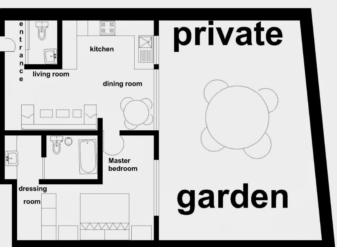 En Recoleta Y Con Jardin Apartment *