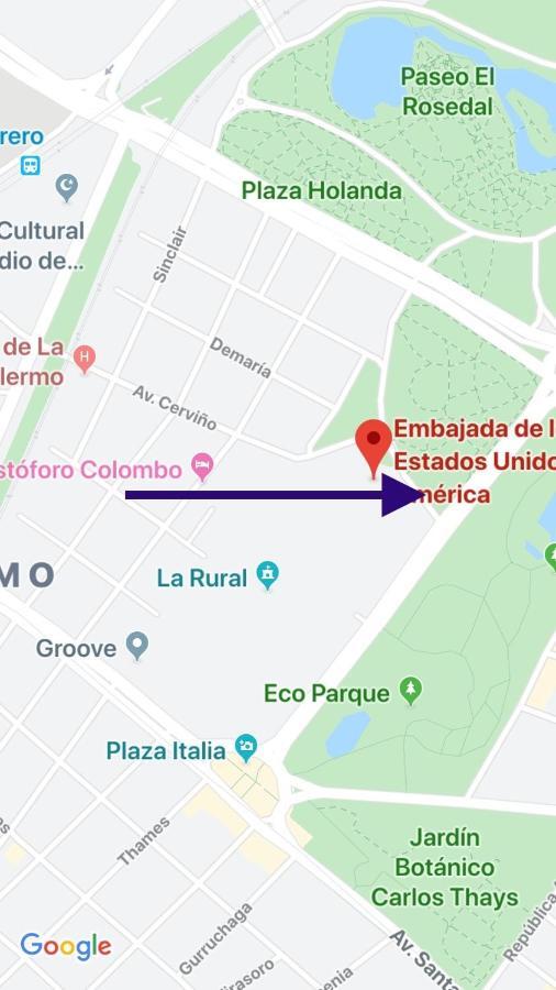 Palermo La Rural Y Embajada Apartamento Buenos Aires