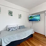 Cozy Studio On A High Floor With Panoramic Views In Villa Urquiza