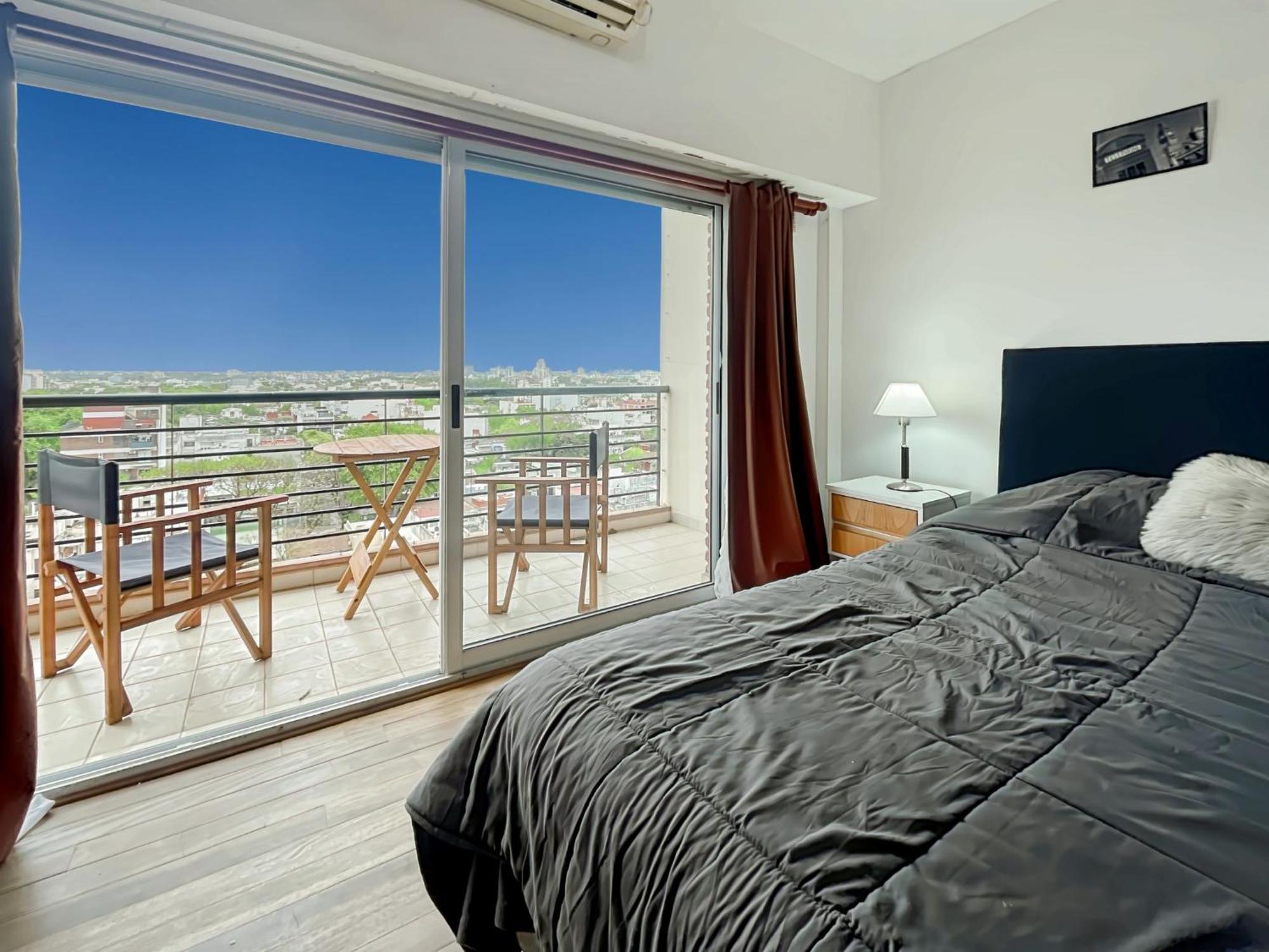 Apartment Cozy On A High Floor With Panoramic Views In Urquiza *