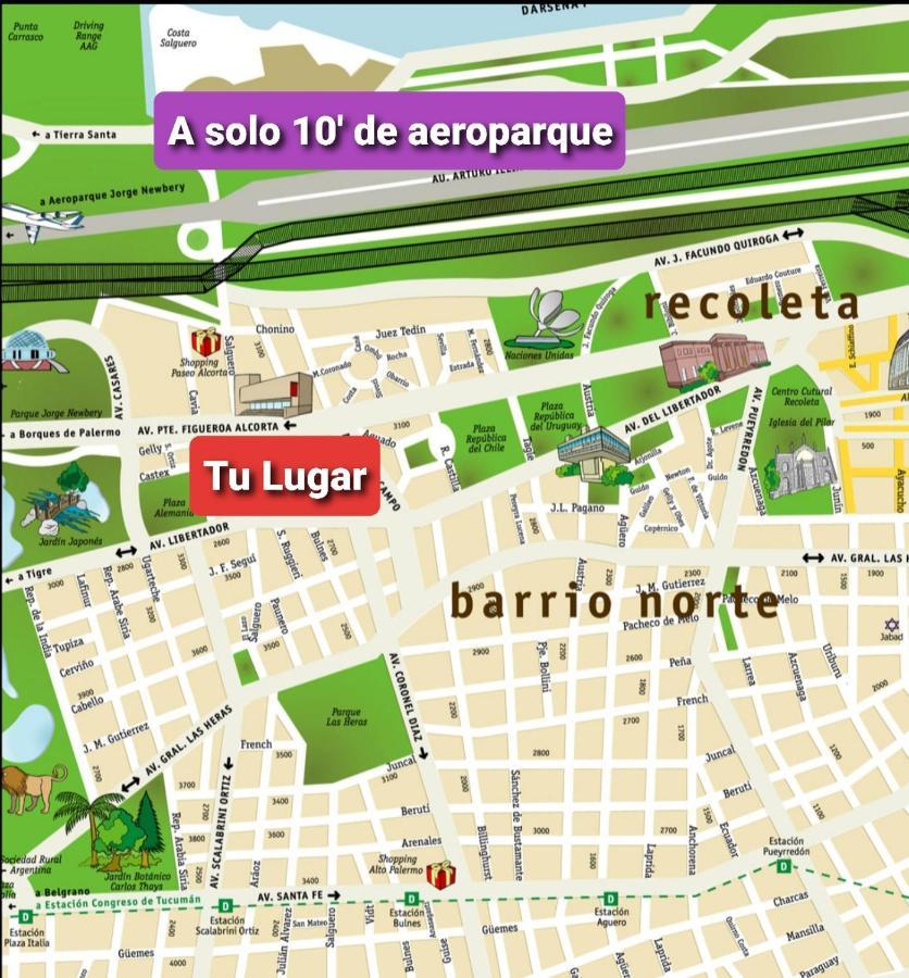 Apartamento Zona Exclusiva Palermo Chico 300m Costa Salguero 100m del Mater dei