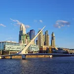 Family Apartment With Puente De La Mujer View In Puerto Madero