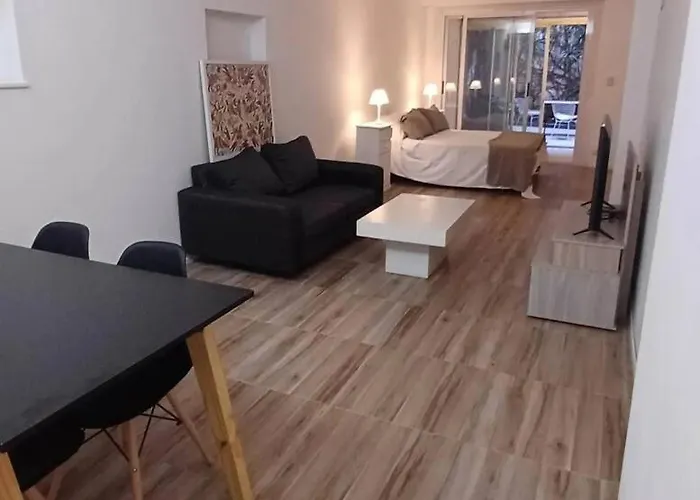 Espacioso Y Moderno Departamento Con Patio