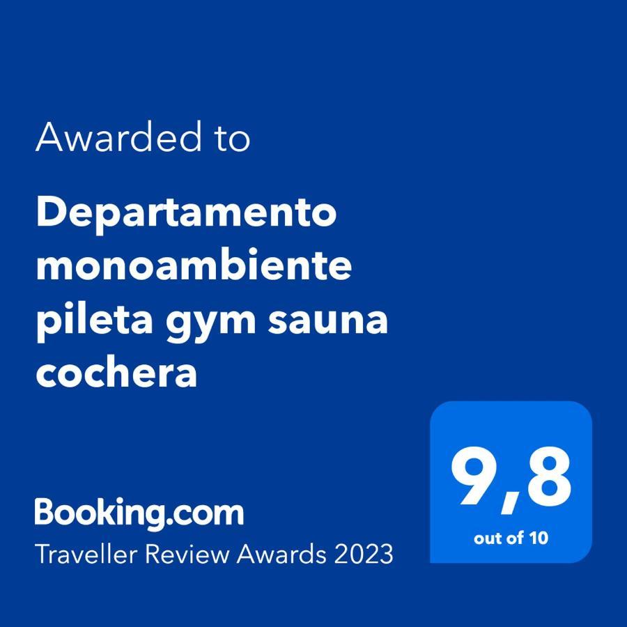 Apartment Departamento Monoambiente Pileta Gym Sauna Cochera Buenos Aires