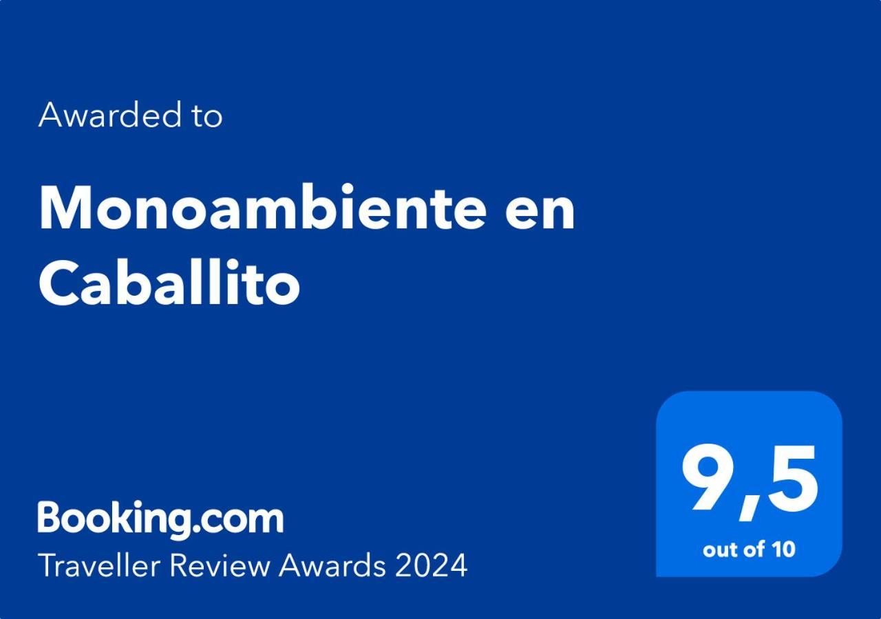 Monoambiente En Caballito