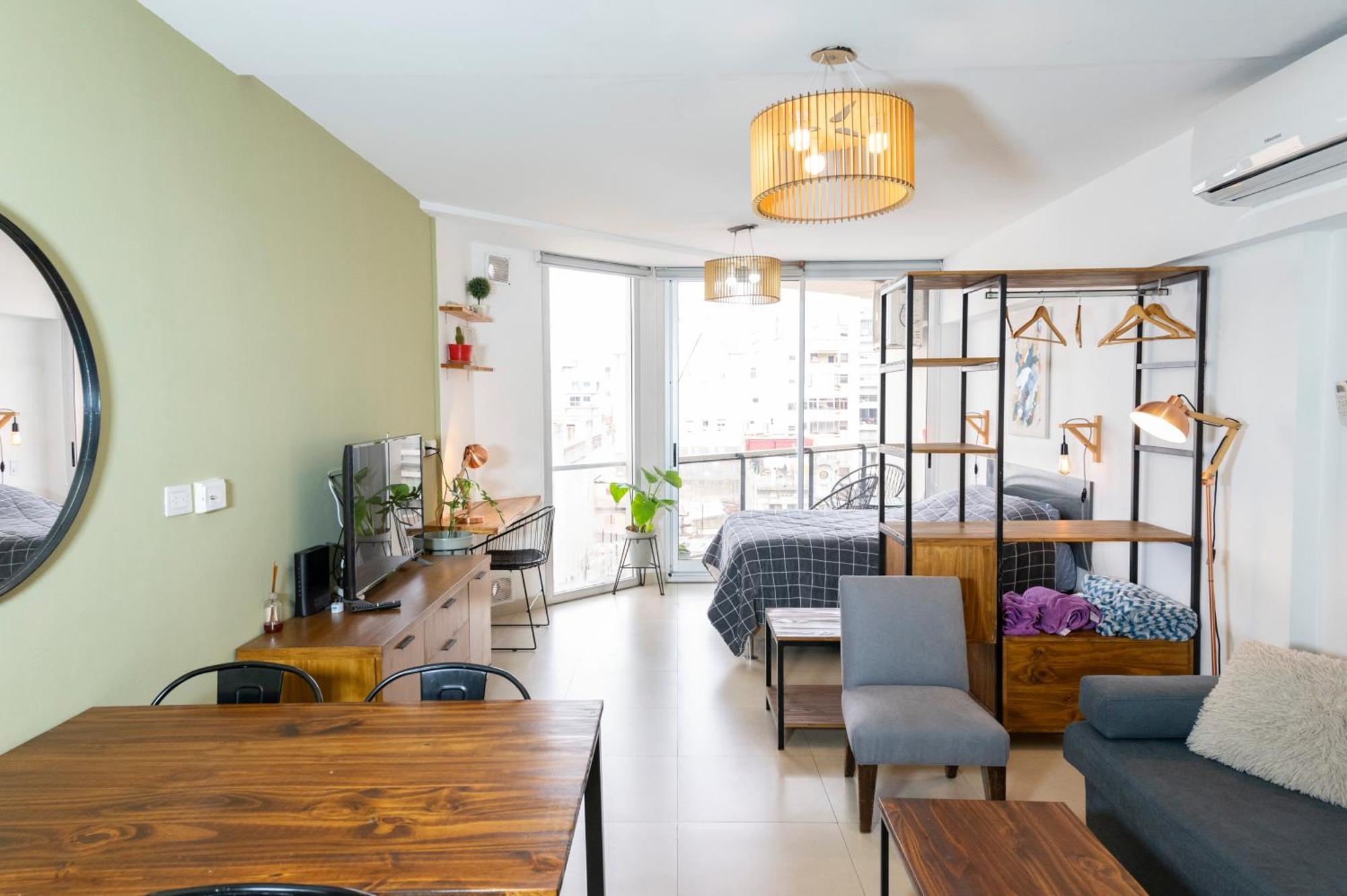 Inmejorable! Piso Alto En Centro Bsas, Moderno Con Parrilla Y Pileta 3 Pax