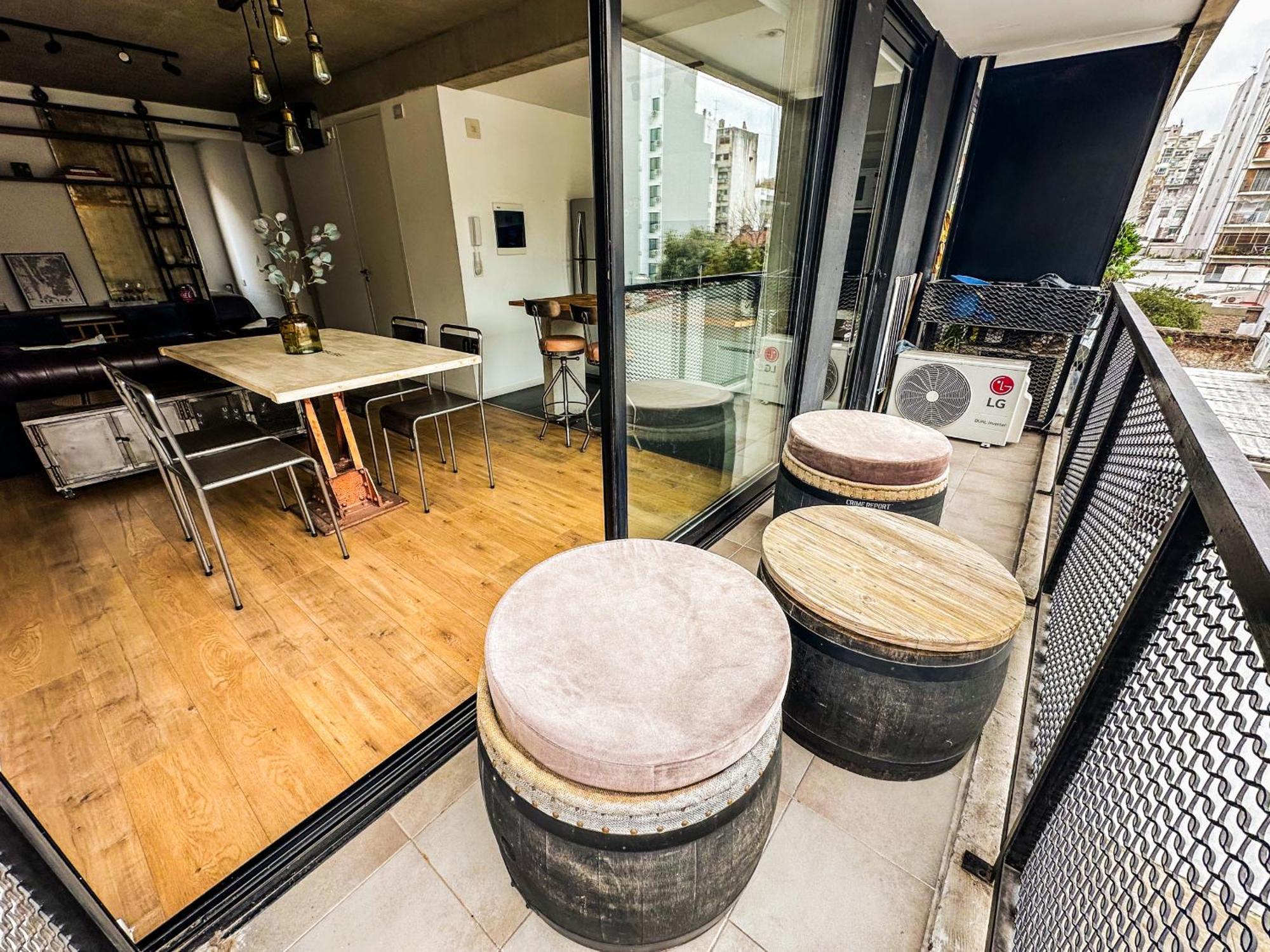 Rentup - Estilo Industrial Con Balcon Y Piscina En El Corazon De Palermo Apartment Buenos Aires