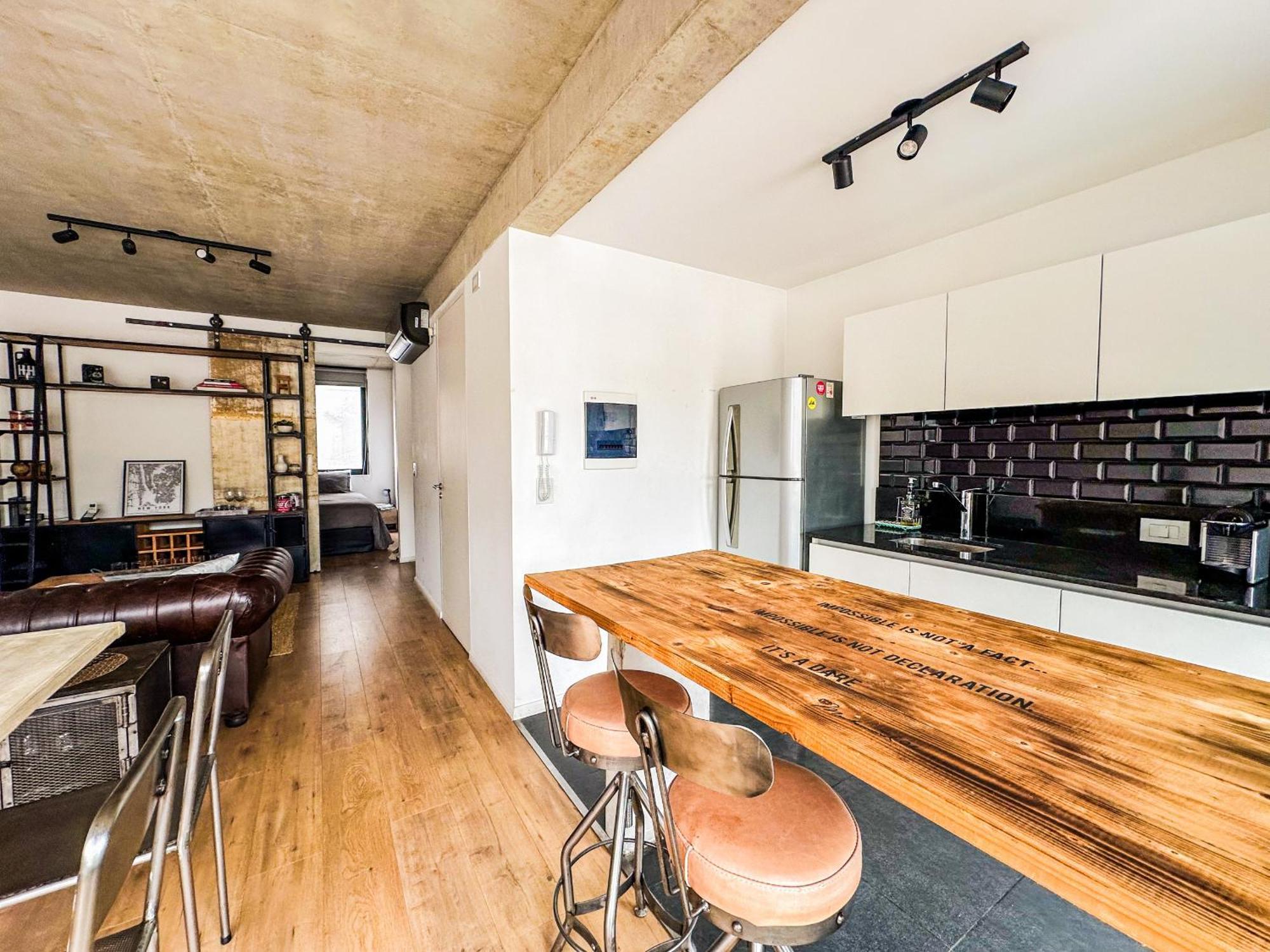 Apartment Rentup - Estilo Industrial Con Balcon Y Piscina En El Corazon De Palermo