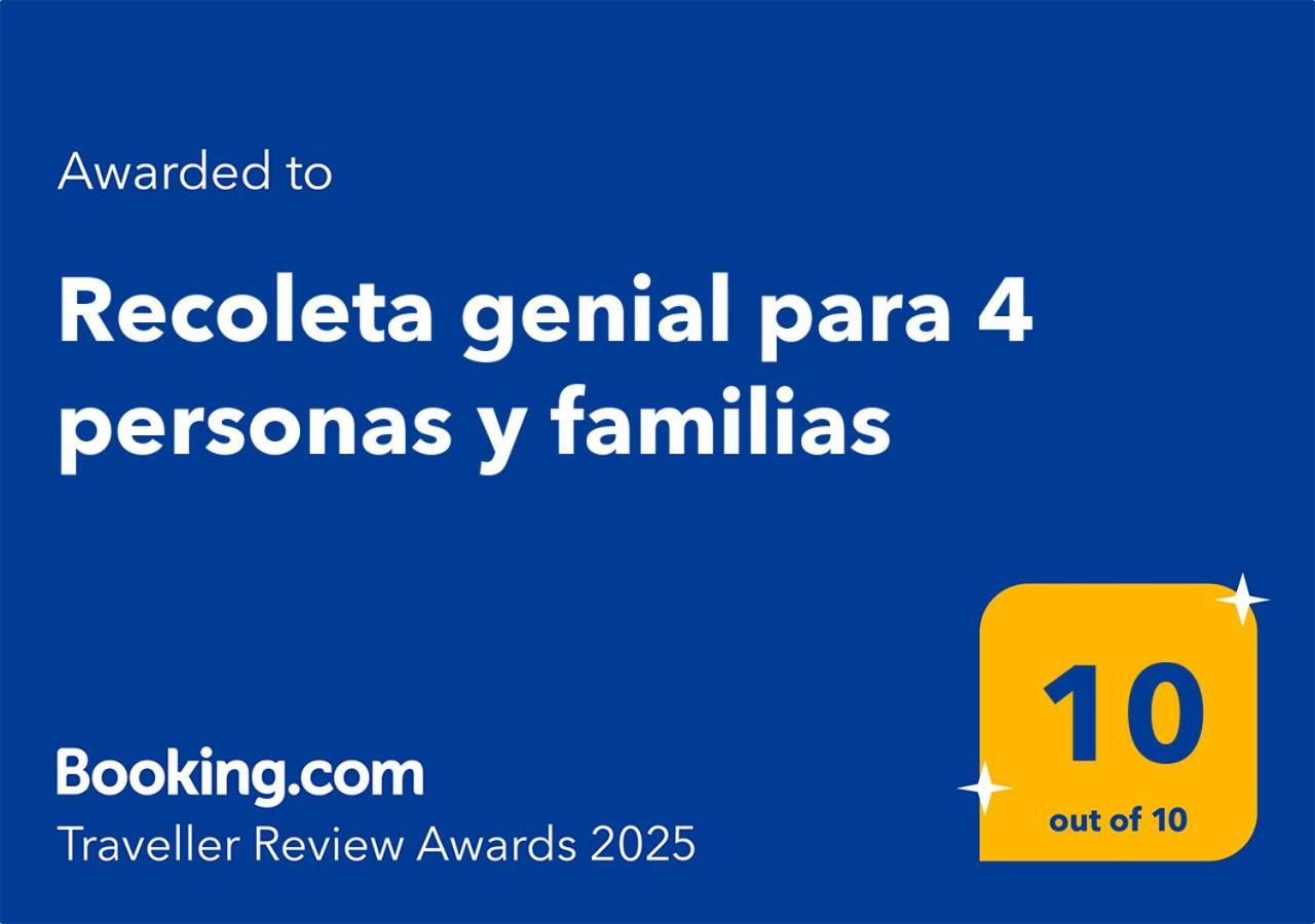 Recoleta Genial 4 Personas Y Familias * Buenos Aires
