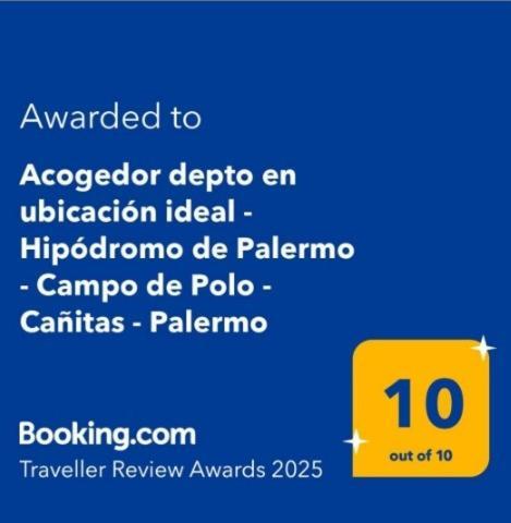 Acogedor Depto En Ubicacion Ideal - Hipodromo De Palermo - Campo De Polo - Canitas - Palermo Apartment *