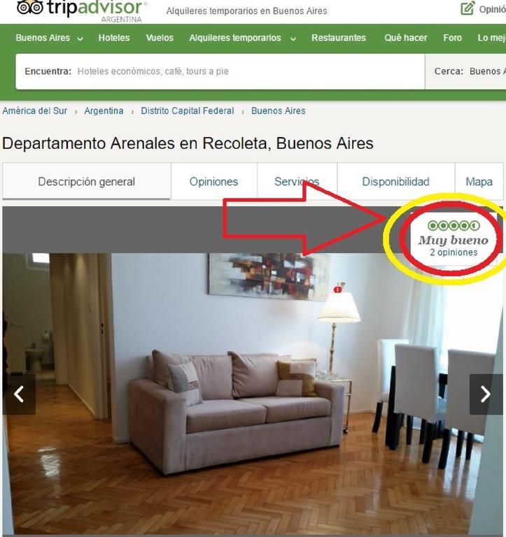Apartment Departamento Arenales En Recoleta Buenos Aires