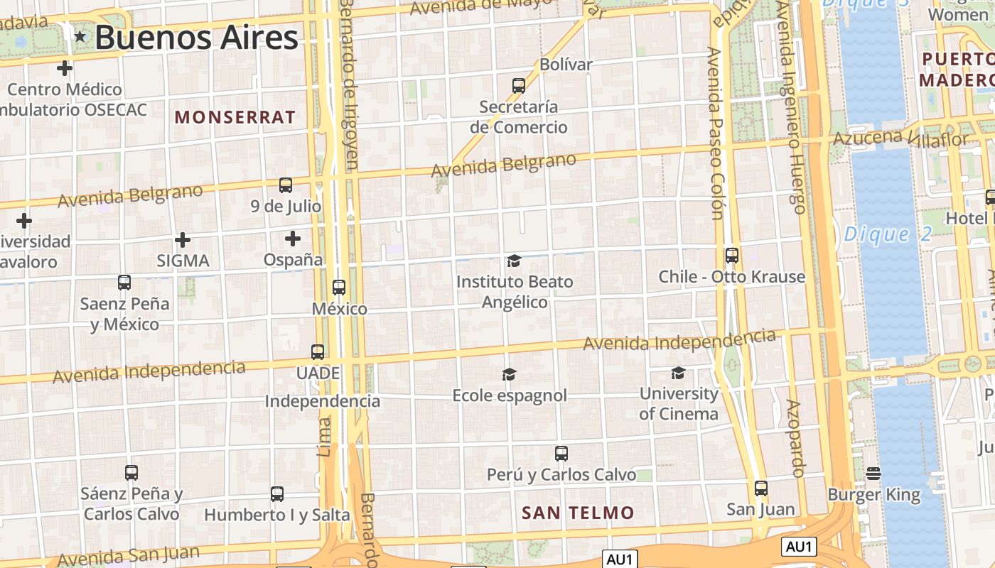 map