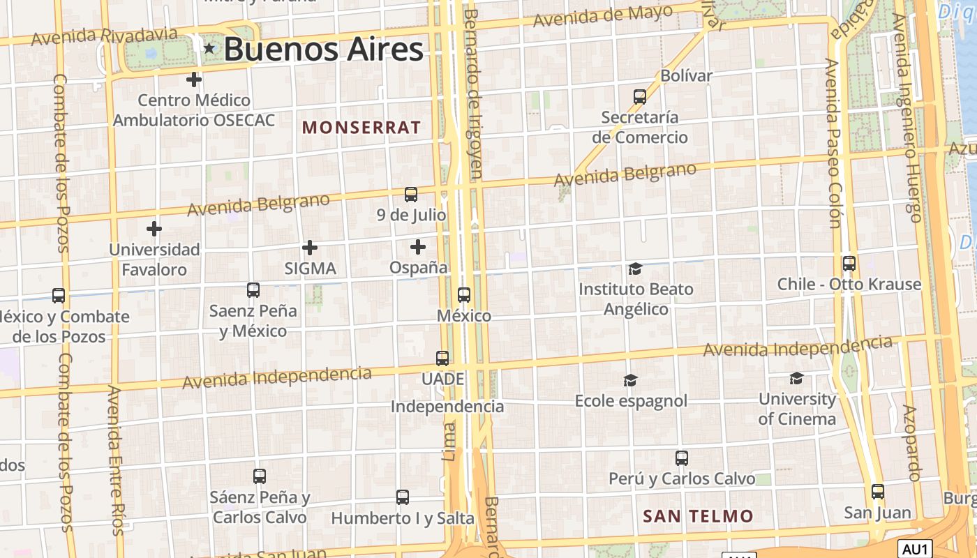 map